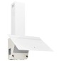 vidaXL Campana extractora pared acero y vidrio templado blanco 60 cm vidaXL Campana extractora pared acero y vidrio templado blanco 60 cm