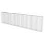 vidaXL Muro de gaviones con cubiertas acero galvanizado 600x30x150 cm vidaXL Muro de gaviones con cubiertas acero galvanizado 600x30x150 cm