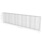 vidaXL Muro de gaviones con cubiertas acero galvanizado 600x30x150 cm vidaXL Muro de gaviones con cubiertas acero galvanizado 600x30x150 cm