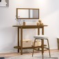 vidaXL Mesa consola de madera maciza de pino marrón miel 110x40x80 cm vidaXL Mesa consola de madera maciza de pino marrón miel 110x40x80 cm
