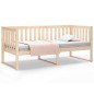 vidaXL Sofá cama madera maciza de pino 90x190 cm