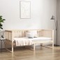 vidaXL Sofá cama madera maciza de pino 90x190 cm