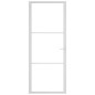 vidaXL Puerta interior vidrio EGS y aluminio blanco 83x201,5 cm vidaXL Puerta interior vidrio EGS y aluminio blanco 83x201,5 cm