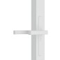 vidaXL Puerta interior vidrio EGS y aluminio blanco 83x201,5 cm vidaXL Puerta interior vidrio EGS y aluminio blanco 83x201,5 cm