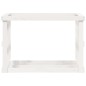 vidaXL Soporte para leña de exterior madera pino blanco 108x52x74 cm vidaXL Soporte para leña de exterior madera pino blanco 108x52x74 cm