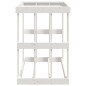 vidaXL Soporte para leña de exterior madera pino blanco 108x52x74 cm vidaXL Soporte para leña de exterior madera pino blanco 108x52x74 cm