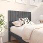 vidaXL Cabecero de cama madera maciza de pino gris 95,5x4x100 cm vidaXL Cabecero de cama madera maciza de pino gris 95,5x4x100 cm