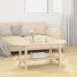 vidaXL Mesa de centro de madera maciza de pino 110x55x45 cm vidaXL Mesa de centro de madera maciza de pino 110x55x45 cm