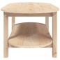 vidaXL Mesa de centro de madera maciza de pino 110x55x45 cm vidaXL Mesa de centro de madera maciza de pino 110x55x45 cm