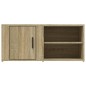vidaXL Mueble para TV madera contrachapada roble Sonoma 80x31,5x36 cm
