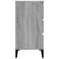 vidaXL Aparador de madera contrachapada gris Sonoma 60x35x70 cm vidaXL Aparador de madera contrachapada gris Sonoma 60x35x70 cm