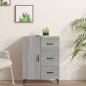 vidaXL Aparador de madera de ingeniería gris Sonoma 69,5x34x90 cm vidaXL Aparador de madera de ingeniería gris Sonoma 69,5x34x90 cm