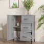 vidaXL Aparador de madera de ingeniería gris Sonoma 69,5x34x90 cm vidaXL Aparador de madera de ingeniería gris Sonoma 69,5x34x90 cm