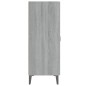 vidaXL Aparador de madera de ingeniería gris Sonoma 69,5x34x90 cm vidaXL Aparador de madera de ingeniería gris Sonoma 69,5x34x90 cm