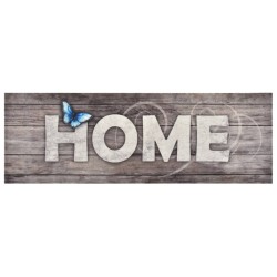 vidaXL Alfombra de cocina lavable Home 60x300 cm