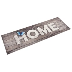 vidaXL Alfombra de cocina lavable Home 60x300 cm