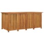 vidaXL Caja de almacenaje de jardín madera maciza acacia 175x80x75 cm