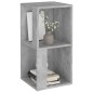 vidaXL Mueble de esquina madera de ingeniería gris 33x33x67 cm vidaXL Mueble de esquina madera de ingeniería gris 33x33x67 cm