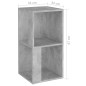 vidaXL Mueble de esquina madera de ingeniería gris 33x33x67 cm vidaXL Mueble de esquina madera de ingeniería gris 33x33x67 cm