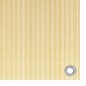 vidaXL Toldo para balcón HDPE beige 75x300 cm
