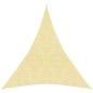 vidaXL Toldo de vela HDPE beige 160 g/m² 5x6x6 m vidaXL Toldo de vela HDPE beige 160 g/m² 5x6x6 m