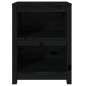 vidaXL Estantería madera maciza de pino negra 50x35x68 cm vidaXL Estantería madera maciza de pino negra 50x35x68 cm