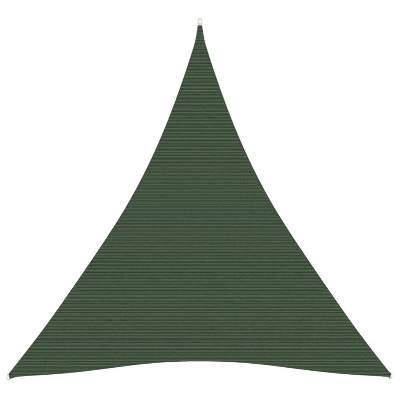 vidaXL Toldo de vela verde oscuro HDPE 160 g/m² 3x4x5 m vidaXL Toldo de vela verde oscuro HDPE 160 g/m² 3x4x5 m