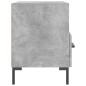 vidaXL Mesita noche 2 uds madera ingeniería gris hormigón 40x35x47,5cm vidaXL Mesita noche 2 uds madera ingeniería gris hormigón 40x35x47,5cm