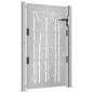 vidaXL Puerta de jardín acero corten diseño bambú 105x155 cm vidaXL Puerta de jardín acero corten diseño bambú 105x155 cm