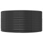 vidaXL Jardinera arriate acero recubierto polvo antracita 140x140x68cm vidaXL Jardinera arriate acero recubierto polvo antracita 140x140x68cm
