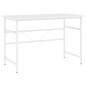 vidaXL Escritorio para ordenador de MDF y metal blanco 105x55x72 cm vidaXL Escritorio para ordenador de MDF y metal blanco 105x55x72 cm