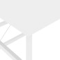 vidaXL Escritorio para ordenador de MDF y metal blanco 105x55x72 cm vidaXL Escritorio para ordenador de MDF y metal blanco 105x55x72 cm