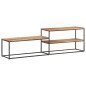 vidaXL Mueble de TV de madera maciza de acacia 180x30x50 cm vidaXL Mueble de TV de madera maciza de acacia 180x30x50 cm