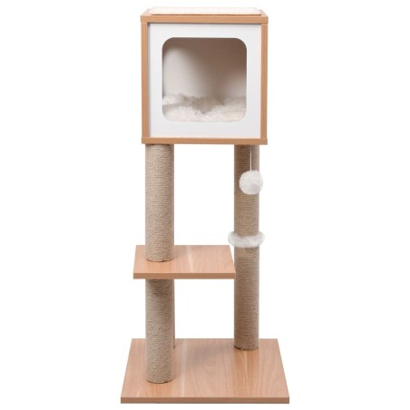 vidaXL Rascador para gatos con alfombra rascadora de sisal 90 cm