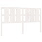 vidaXL Cabecero de cama madera maciza de pino blanco 185,5x4x100 cm vidaXL Cabecero de cama madera maciza de pino blanco 185,5x4x100 cm
