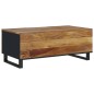 vidaXL Mesa de centro madera maciza mango y contrachapada 100x54x40 cm vidaXL Mesa de centro madera maciza mango y contrachapada 100x54x40 cm