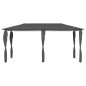 vidaXL Cenador con cubiertas de postes antracita 3x6x2,6 m 160 g/m² vidaXL Cenador con cubiertas de postes antracita 3x6x2,6 m 160 g/m²