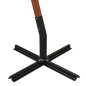 vidaXL Sombrilla colgante con palo madera de abeto rojo burdeos 3x3m vidaXL Sombrilla colgante con palo madera de abeto rojo burdeos 3x3m