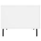 vidaXL Mesa de centro madera de ingeniería blanca 50x50x40 cm vidaXL Mesa de centro madera de ingeniería blanca 50x50x40 cm