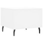 vidaXL Mesa de centro madera de ingeniería blanca 50x50x40 cm vidaXL Mesa de centro madera de ingeniería blanca 50x50x40 cm