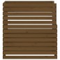 vidaXL Compostador de madera maciza de pino marrón miel 100x100x102 cm vidaXL Compostador de madera maciza de pino marrón miel 100x100x102 cm