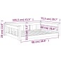 vidaXL Cama para perros madera maciza de pino 105,5x75,5x28 cm vidaXL Cama para perros madera maciza de pino 105,5x75,5x28 cm