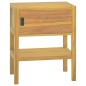 vidaXL Armario de baño madera maciza de teca 60x40x75 cm vidaXL Armario de baño madera maciza de teca 60x40x75 cm