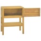 vidaXL Armario de baño madera maciza de teca 60x40x75 cm vidaXL Armario de baño madera maciza de teca 60x40x75 cm