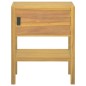 vidaXL Armario de baño madera maciza de teca 60x40x75 cm vidaXL Armario de baño madera maciza de teca 60x40x75 cm