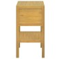 vidaXL Armario de baño madera maciza de teca 60x40x75 cm vidaXL Armario de baño madera maciza de teca 60x40x75 cm