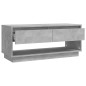 vidaXL Mueble para TV madera contrachapada gris hormigón 102x41x44 cm