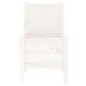 vidaXL Jardinera madera maciza de pino blanco 245,5x44x75 cm vidaXL Jardinera madera maciza de pino blanco 245,5x44x75 cm