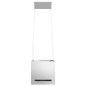 vidaXL Campana extractora colgante táctil LCD acero inoxidable 37 cm vidaXL Campana extractora colgante táctil LCD acero inoxidable 37 cm