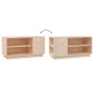 vidaXL Mueble de TV de madera maciza de pino 80x35x40,5 cm vidaXL Mueble de TV de madera maciza de pino 80x35x40,5 cm